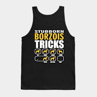 Stubborn Borzois Tricks Tank Top